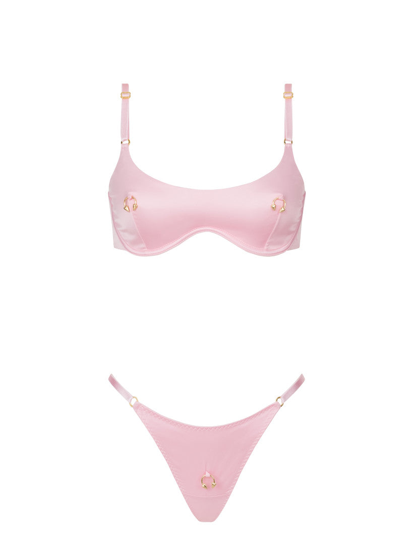 PIERCED SET PINK