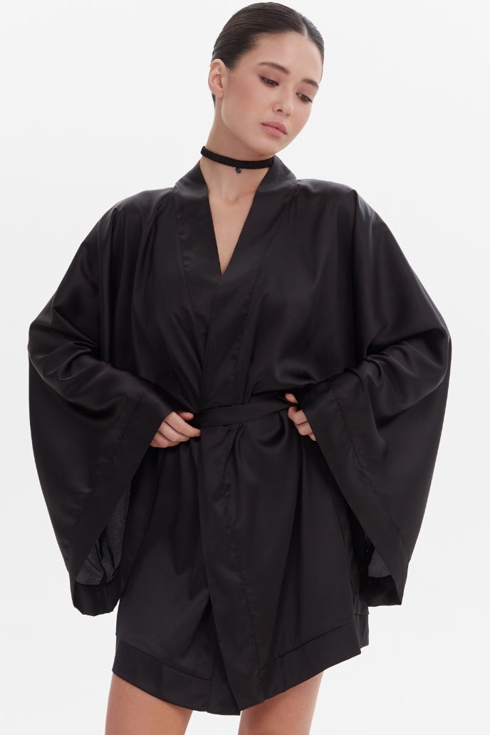 DUSK ROBE BLACK