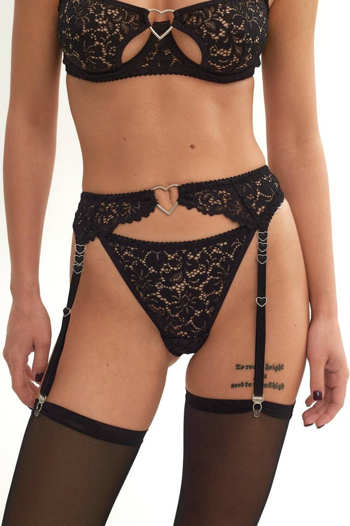 HEART EMPIRE SET BLACK