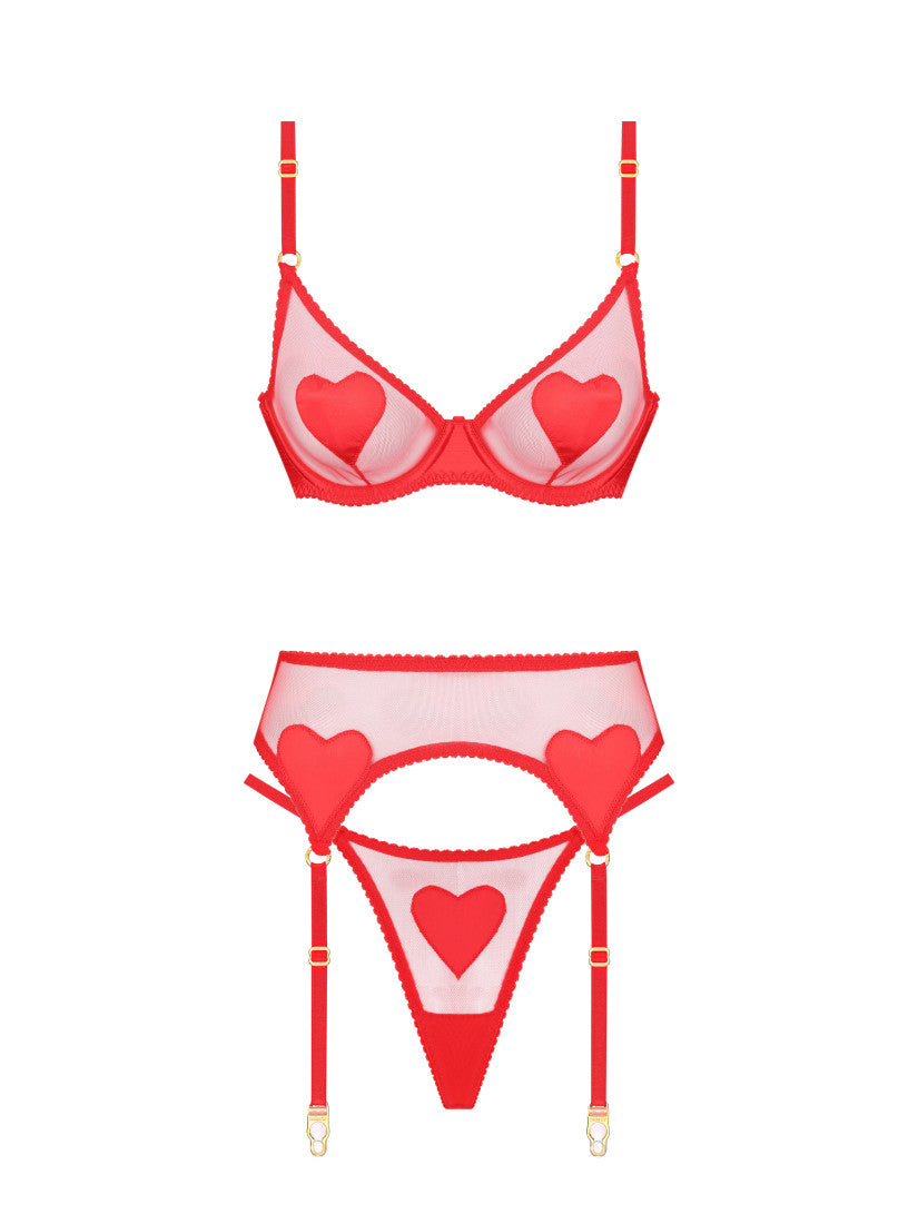 WILD HEART SET RED