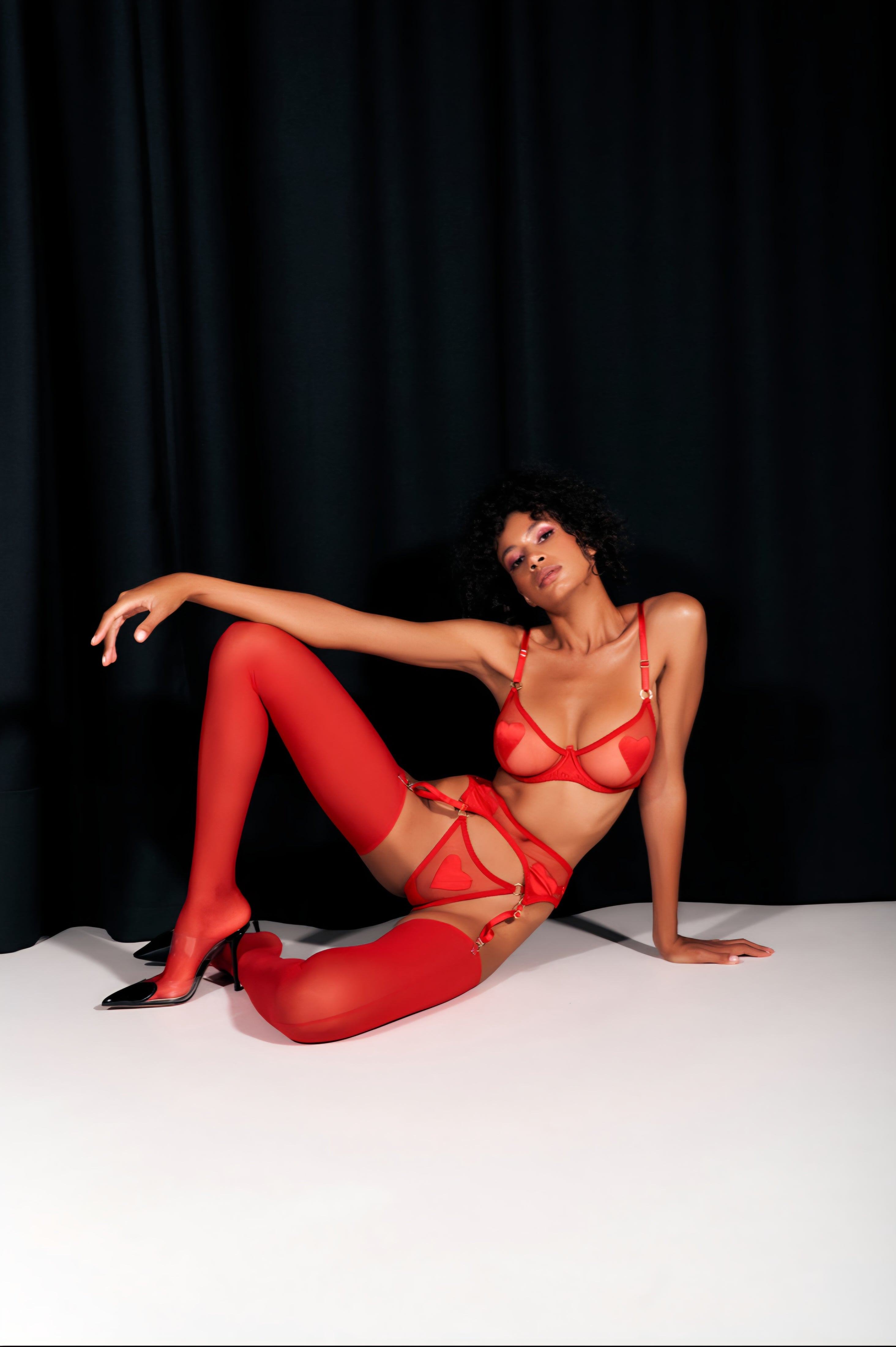 WILD HEART SET RED
